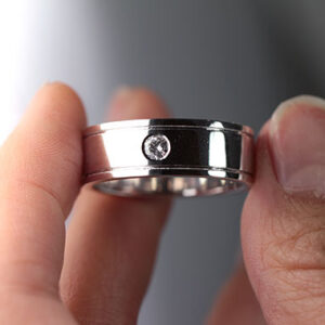 Signature Diamond Guy Men's Design: Diamond With Border