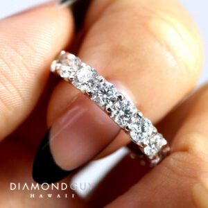 Diamond Guy Signature Heavy Beveled Micropave™ Eternity Band