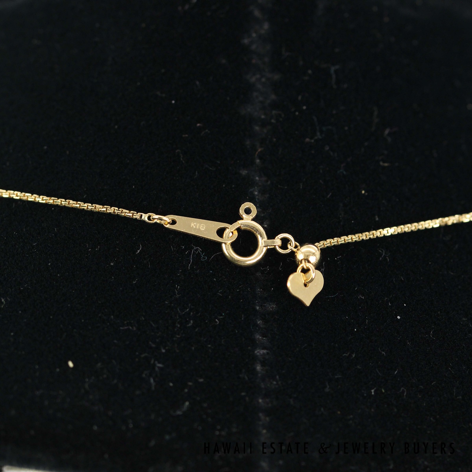 0.22ct Diamond Circle Pendant 18k Yellow Gold with 18" Adjustable Chain, 2.7g - Image 5