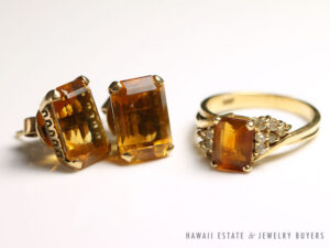 14CitrineEarringsRingSet1