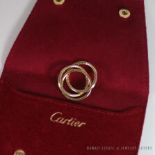 Cartier Diamond Trinity Ring (SZ 57/US 8 )