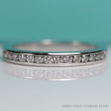 Tiffany & Co Platinum Diamond Eternity Band