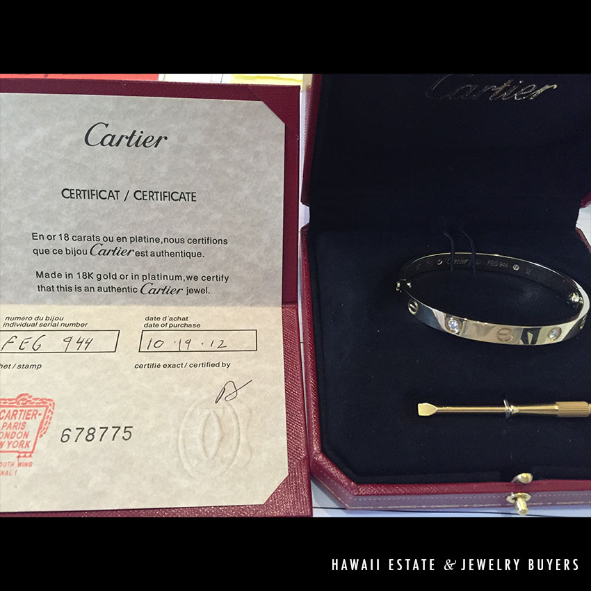 How to Spot a Fake Cartier Love Bracelet