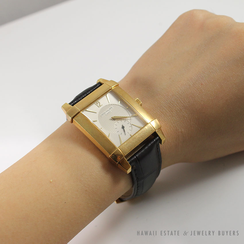 PATEK PHILIPPE 5111 GONDOLO MANUAL WINDING 18K YELLOW GOLD MEN'S WATCH W/ PAPERS - Image 3