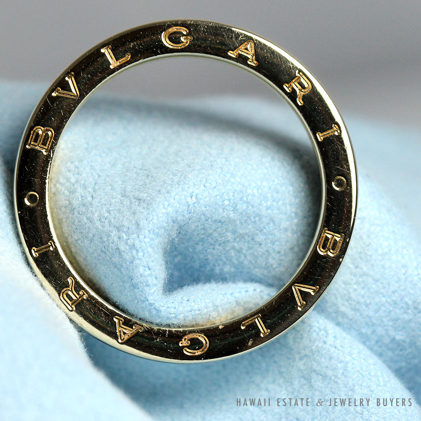 BVLGARI B.ZERO1 5MM 18K YELLOW GOLD 1 SINGLE BAND RING SZ 11 W/ BOX & RECEIPT - Image 3