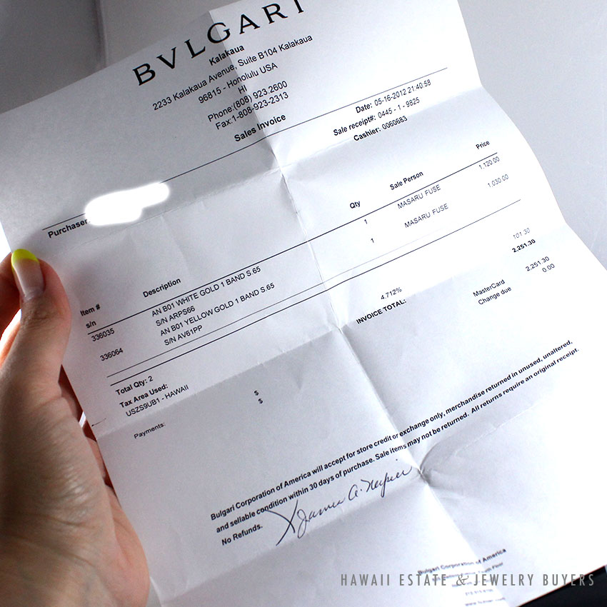 BVLGARI B.ZERO1 5MM 18K YELLOW GOLD 1 SINGLE BAND RING SZ 11 W/ BOX & RECEIPT - Image 2
