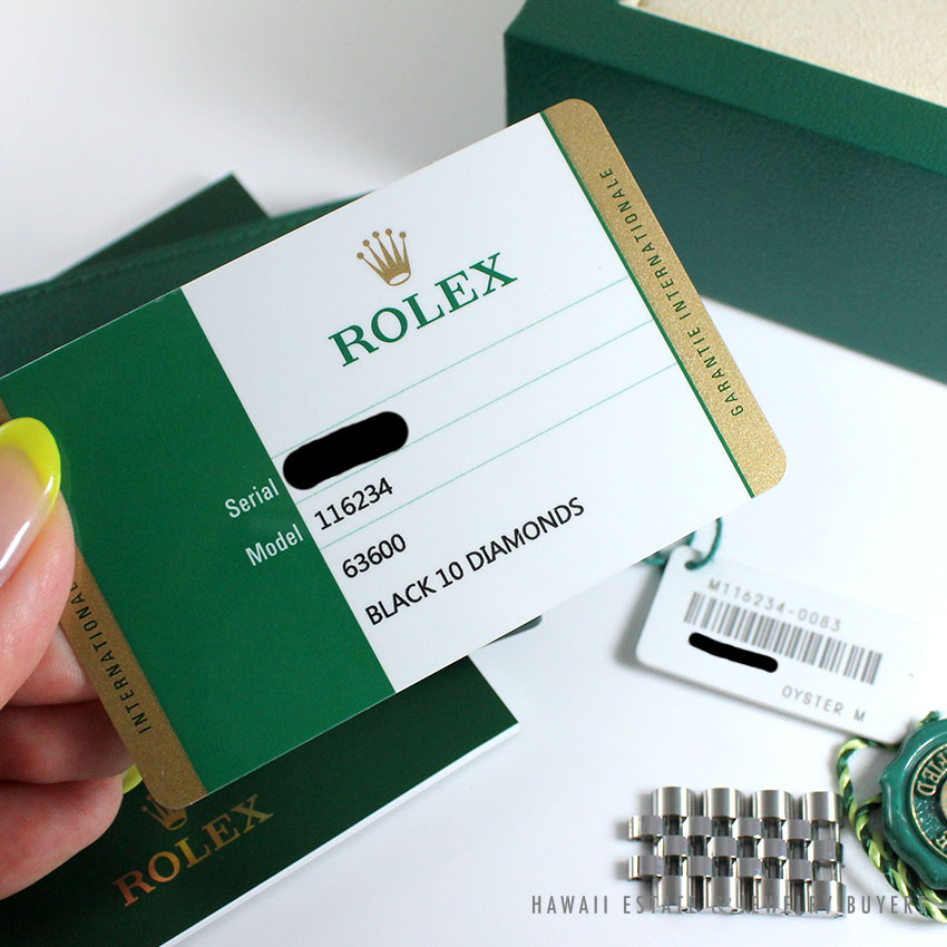 ROLEX MINT 2017 DATEJUST BLACK 36MM FACTORY DIAMOND DIAL SS 18K REF 11623 WATCH - Image 2