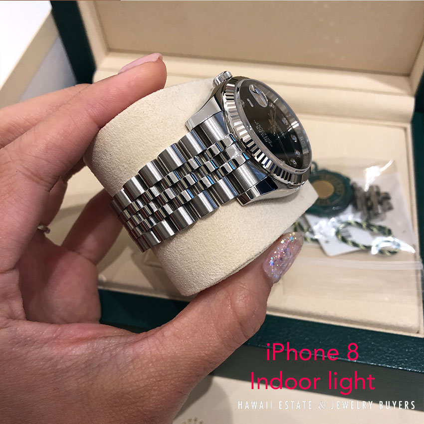 ROLEX MINT 2017 DATEJUST BLACK 36MM FACTORY DIAMOND DIAL SS 18K REF 11623 WATCH - Image 4