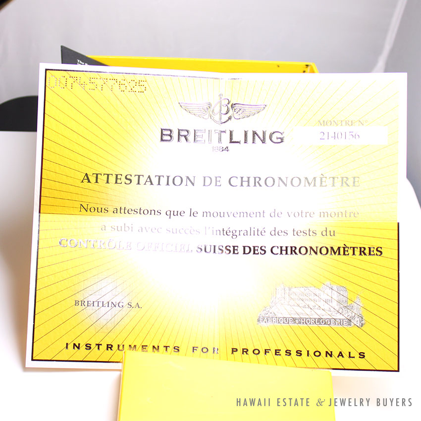 Breitling Navitimer Montbrillant A41330 Steel 38mm Watch with Box & Papers - Image 2