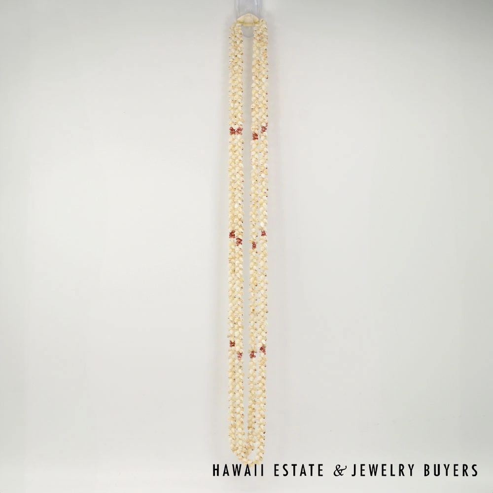 Roselani Ni'ihau Shell Lei