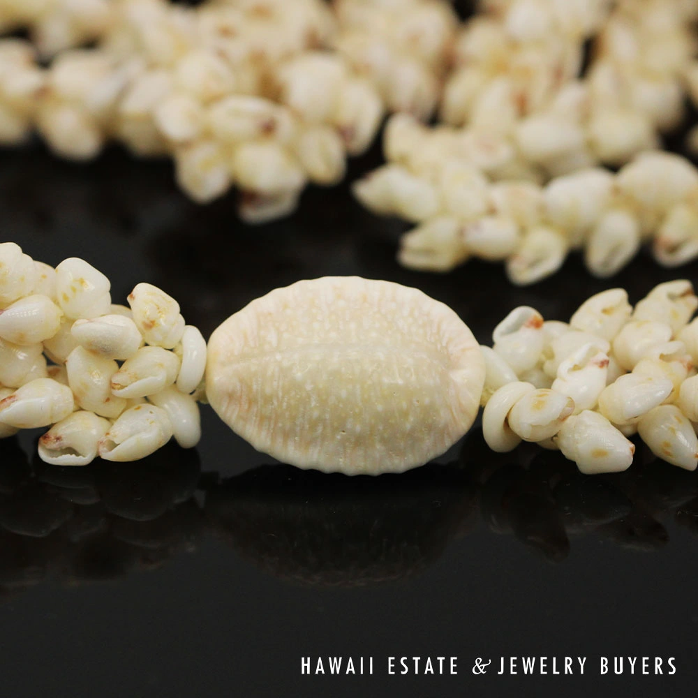 Roselani Ni'ihau Shell Lei