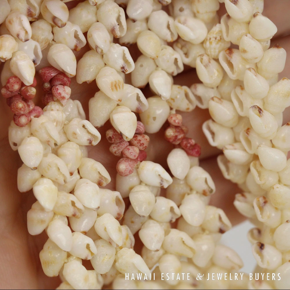 Roselani Ni'ihau Shell Lei