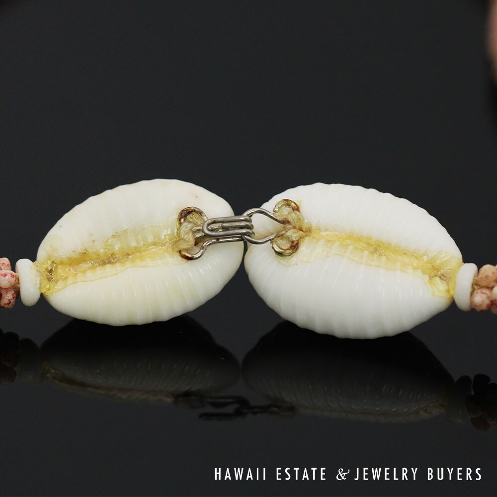 Multi-Color Ni'ihau Shell Kahelelani Poepoe Necklace 20 Inch - Image 9