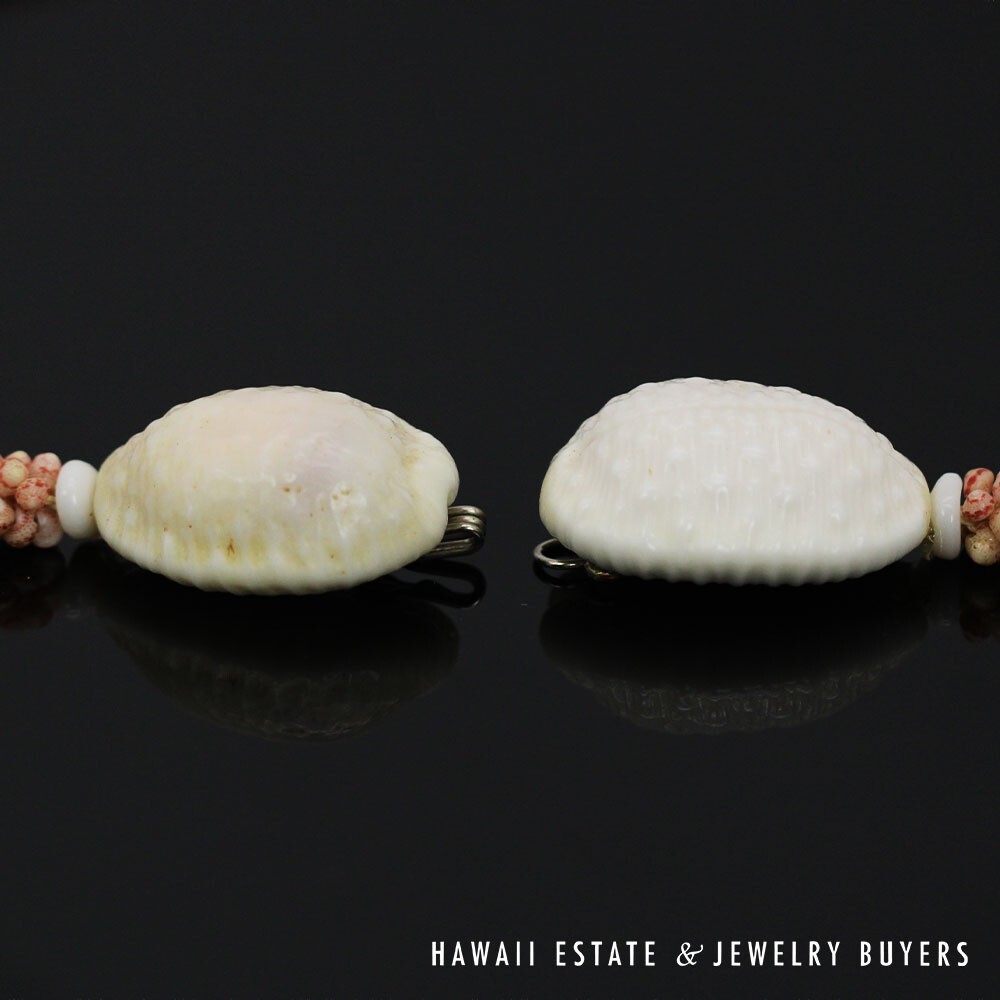 Multi-Color Ni'ihau Shell Kahelelani Poepoe Necklace 20 Inch - Image 8