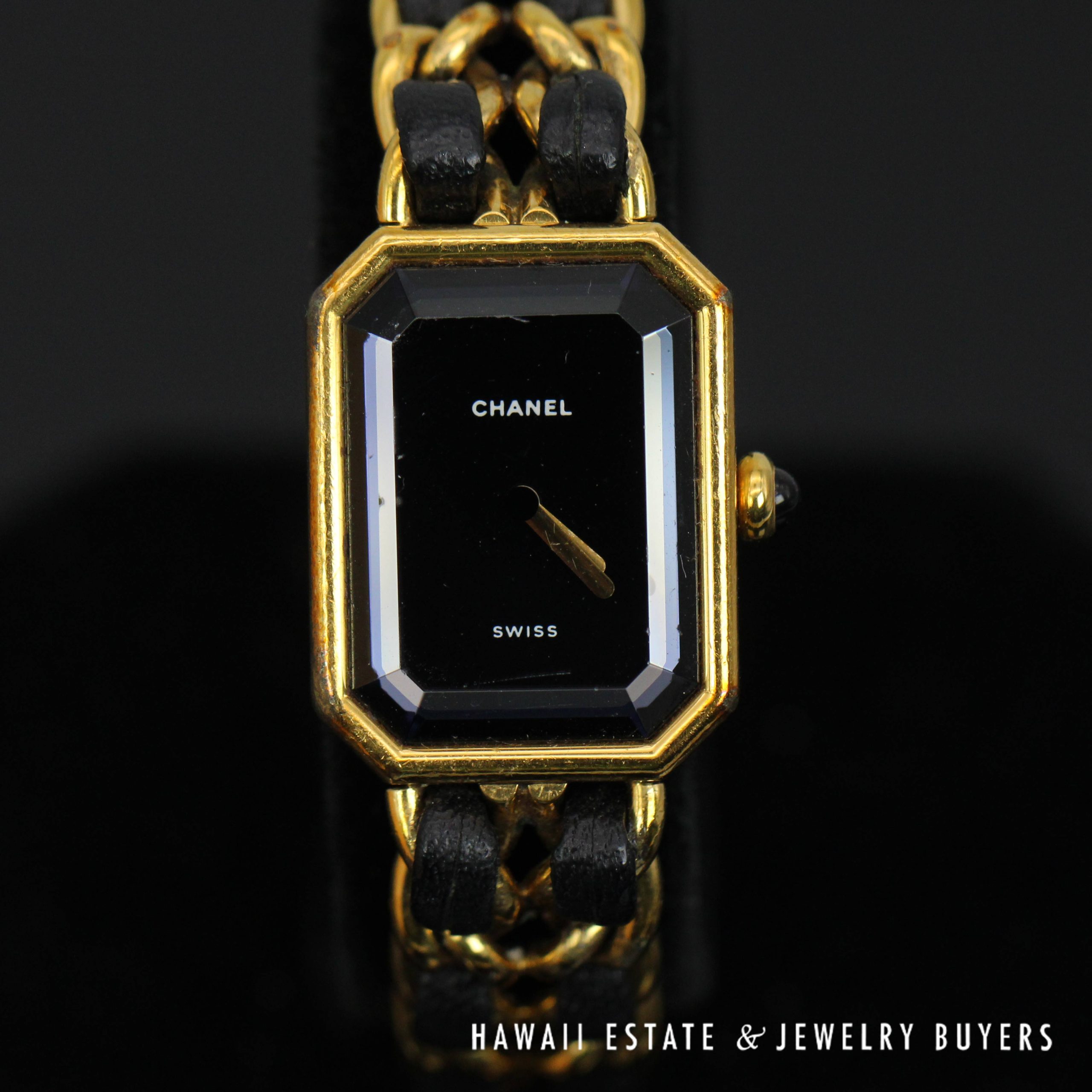 Chanel Premier Quartz Watch With Box Size L - Hawaii Estate