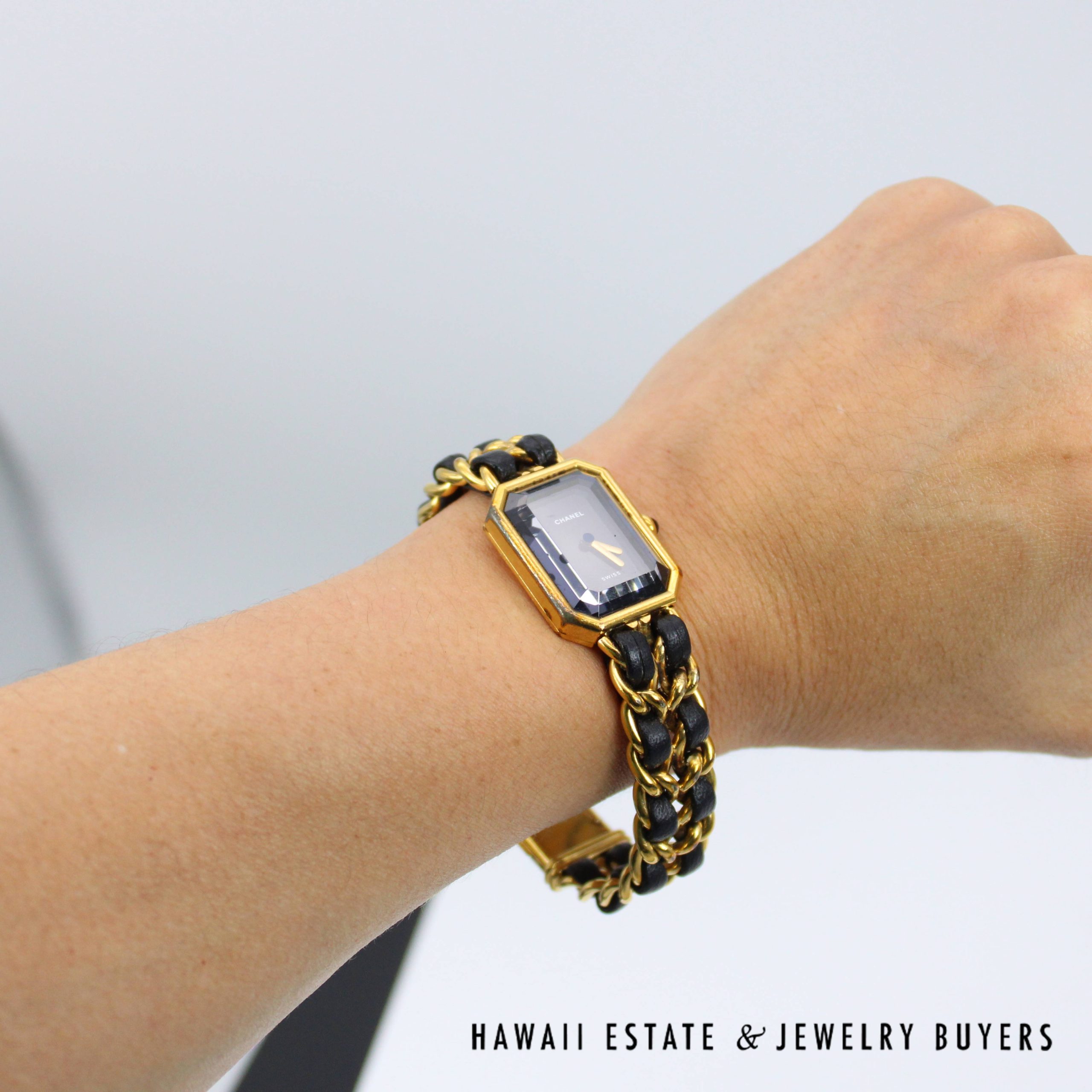 Chanel Premier Quartz Watch With Box Size L - Hawaii Estate