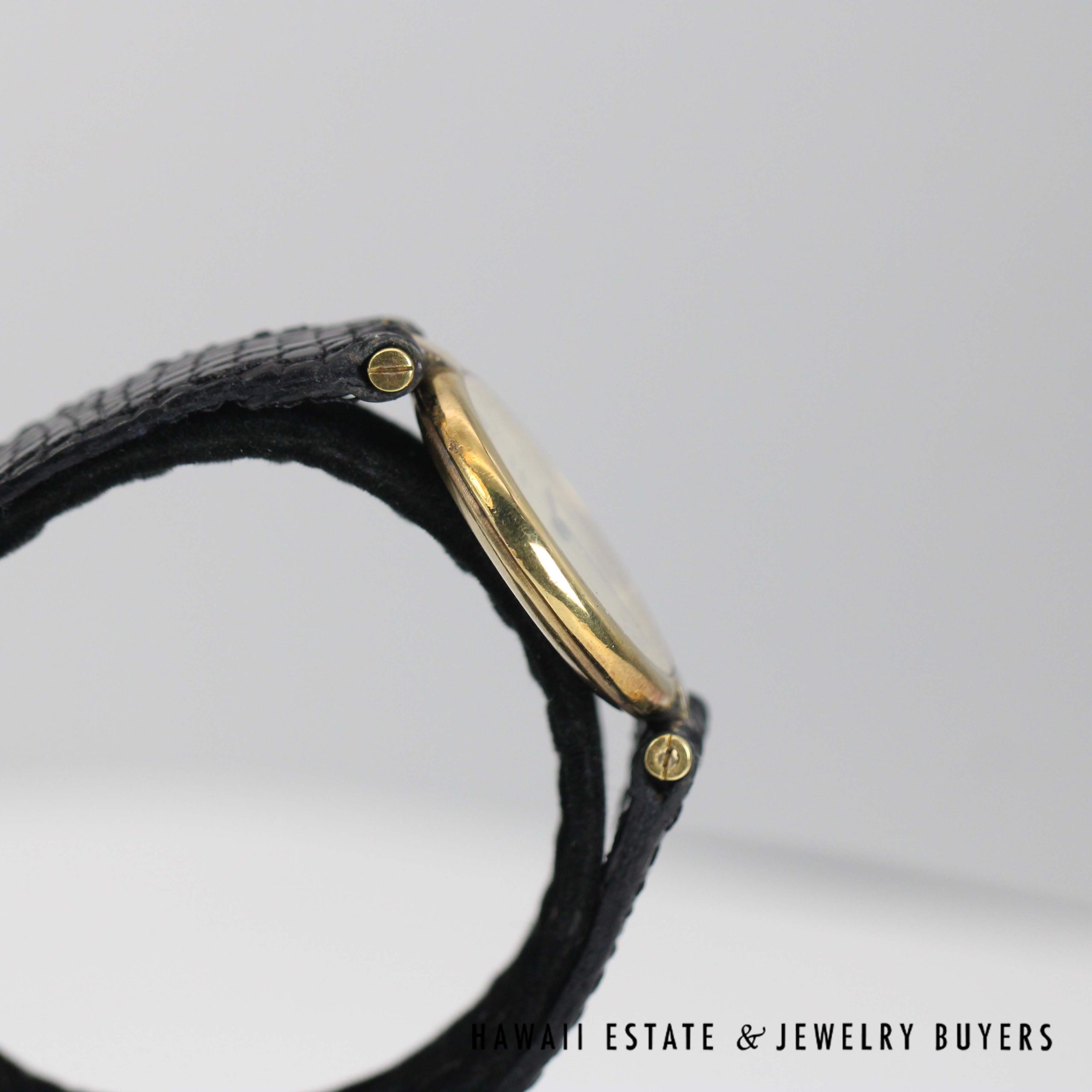 Must De Cartier Vermeil Watch Round Dial & Roman Numerals - Image 6
