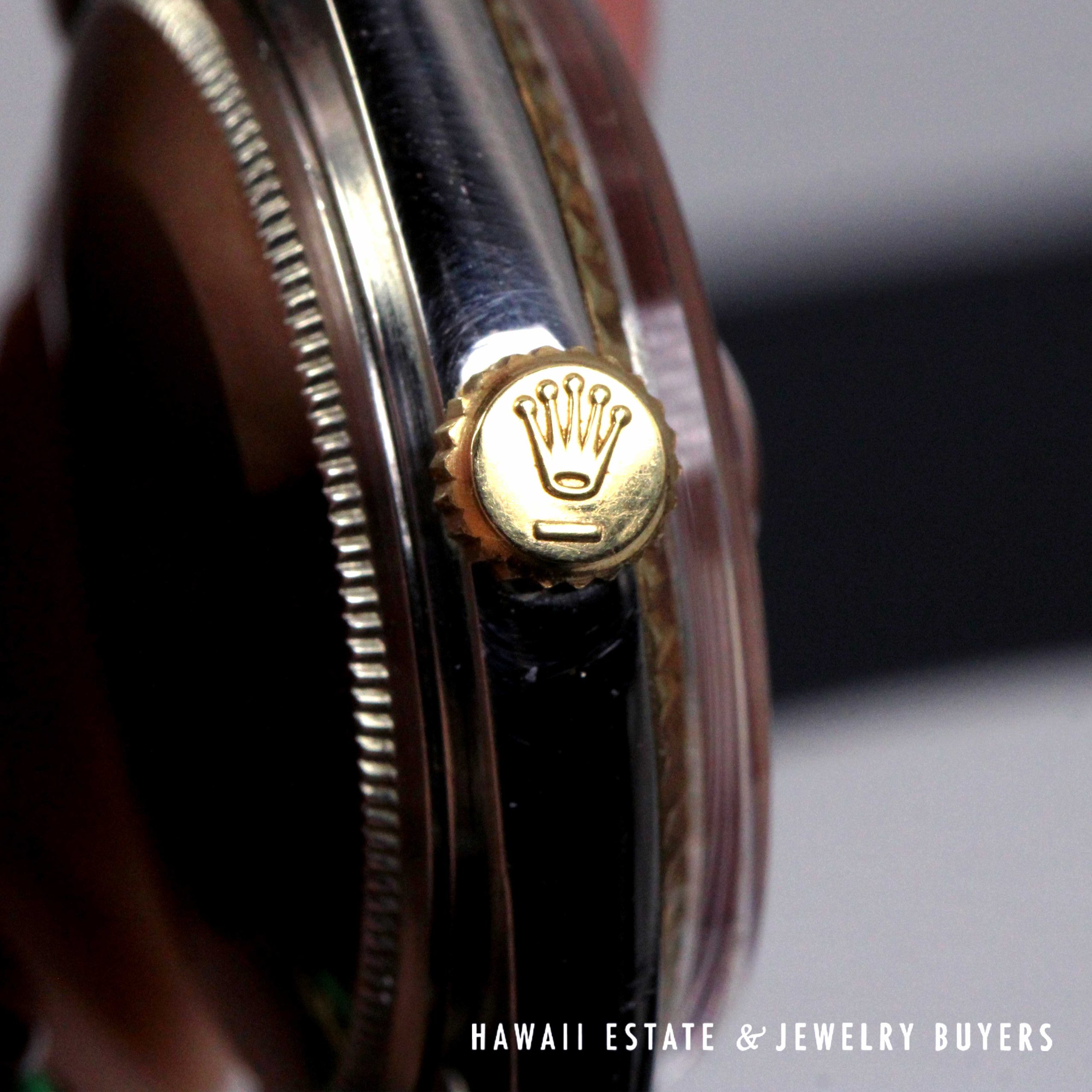 Rolex 36mm 2Tone Datejust Blue Diamond Dial Jubilee Band Watch REF 1601 Circa 1972 - Image 8