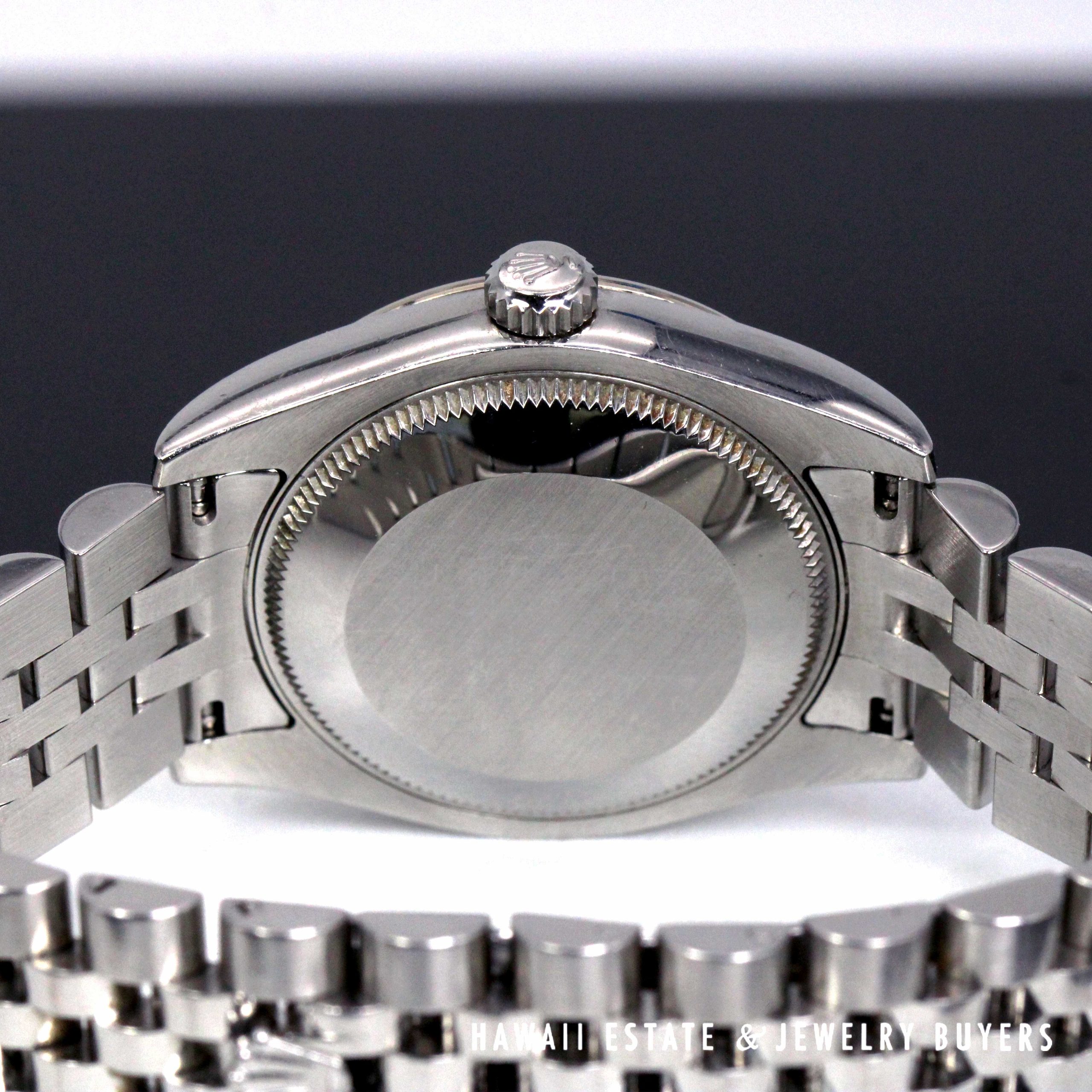 Rolex 31mm Salmon Dial Roman Numeral Jubilee Watch REF 178274 Stainless Steel Circa 2011-2019 With Box - Image 7