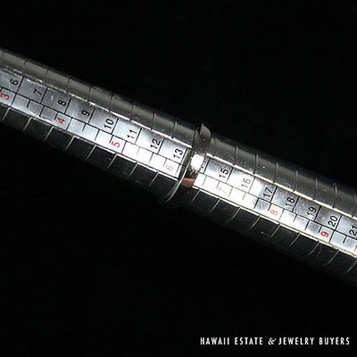 Bernard K. Passman Black Coral & Diamond Arrow 18K White Gold Ring Size 6.25 - Image 11