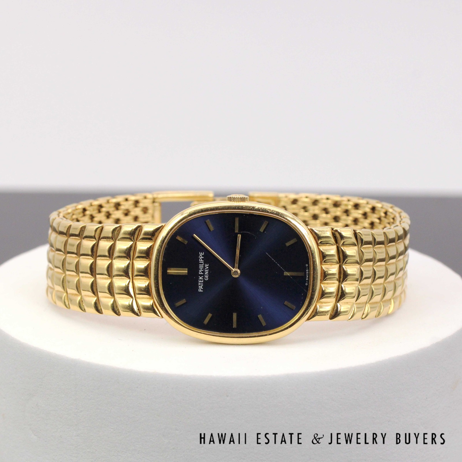 Patek Philippe Golden Ellipse 3848 18K Yellow Gold Men's Watch Circa 1998 - Image 2
