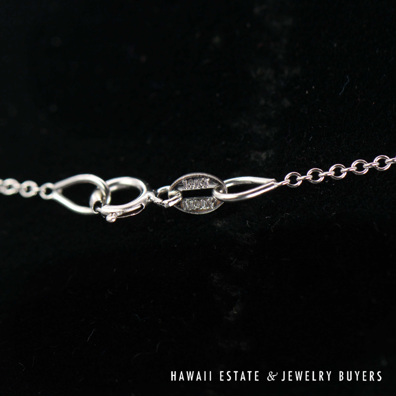 2ctw Diamond Pave Circle Pendant 18k White Gold 18" Rolo Chain, 9.4g - Image 6