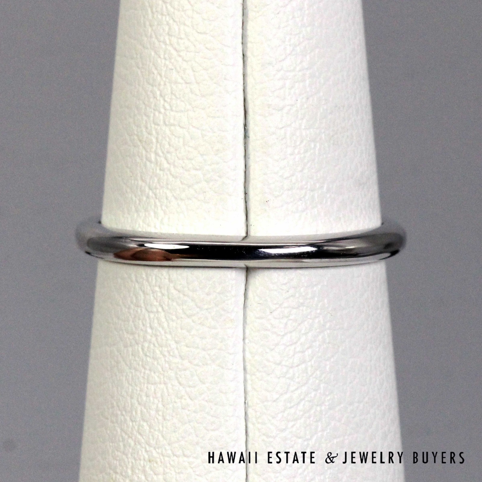 Vintage Baguette & Round Diamond 14K White Gold Cocktail Ring Size 5.5 - Image 6