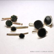 Assorted Men's Cuff Links & Replacement Fashion Buttons