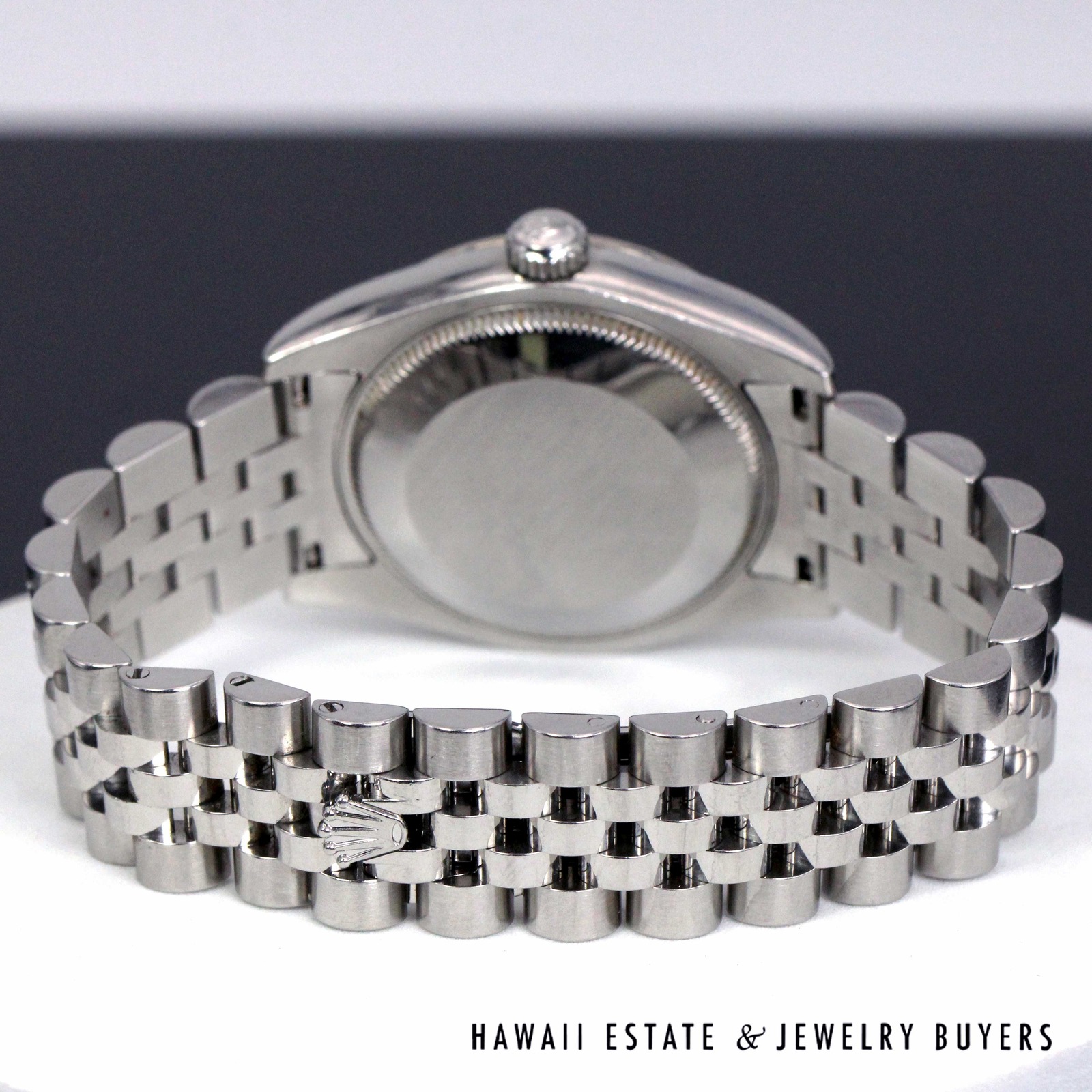 Rolex 31mm Salmon Dial Roman Numeral Jubilee Watch REF 178274 Stainless Steel Circa 2011-2019 With Box - Image 8