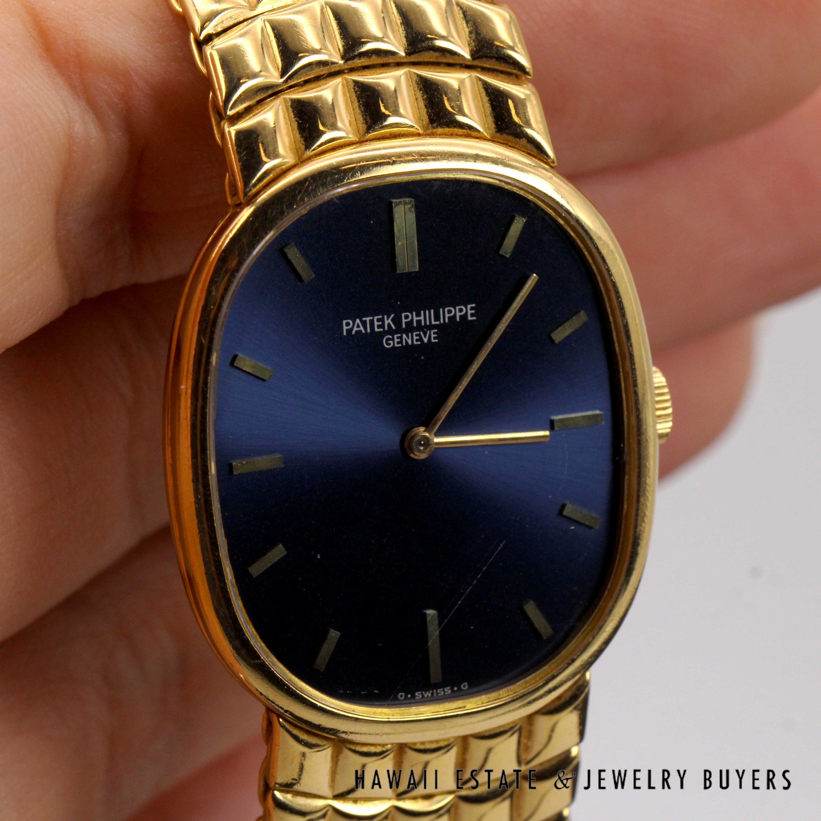 Patek Philippe Golden Ellipse 3848 18K Yellow Gold Men's Watch Circa 1998 - Image 10