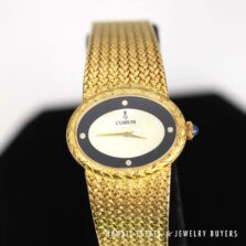 Corum Ladies 18k Yellow Gold Watch with MOP Dial Manual